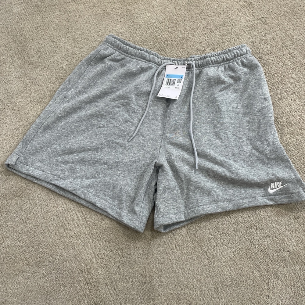 Nike Gray sweat  Shorts brand new
